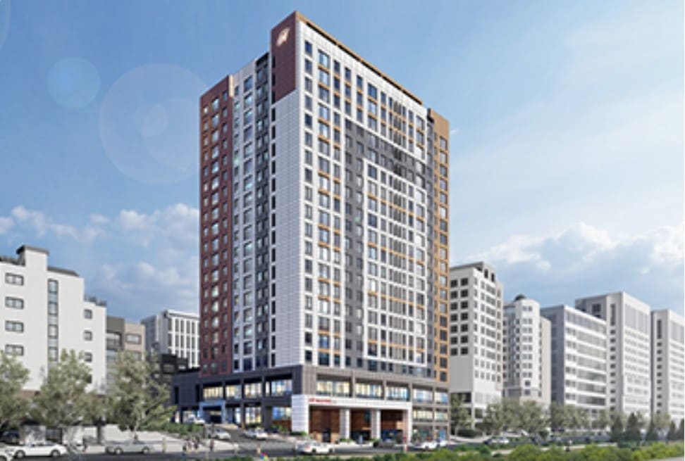 힐스테이트 안양펠루스 모델하우스 내부 유니트 거실 인테리어와 고급 마감재 확인